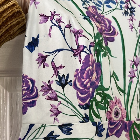 Talbots Sateen Botanical Gardens Sheath Dress - Picture 5 of 10